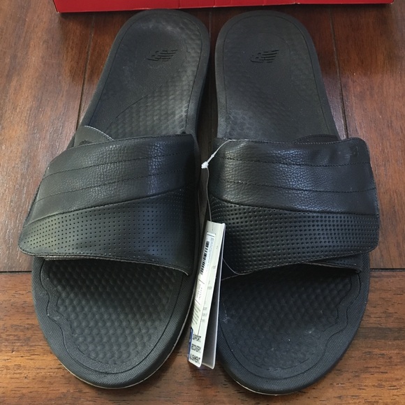 mens extra wide slides